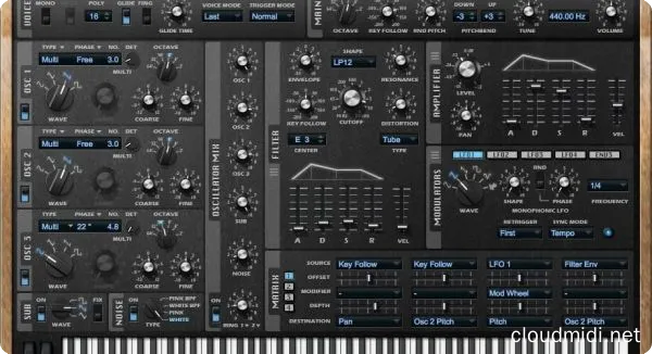 经典模拟合成器-Steinberg Retrologue 2.4 VR-mac :-1 经典模拟合成器-Steinberg Retrologue 2.4 VR-mac :-1