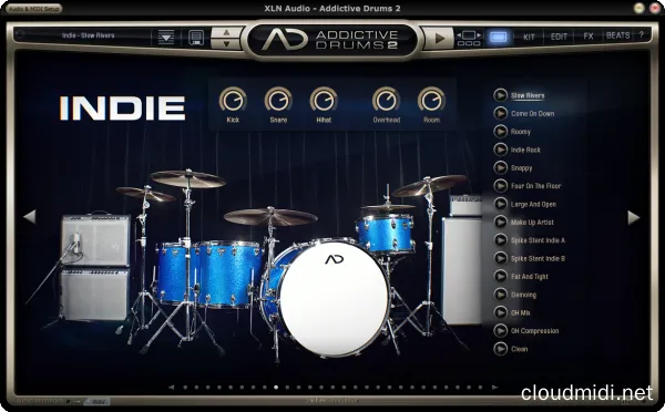 经典虚拟架子鼓音源-XLN Audio Addictive Drums 2 Complete v2.3.5 R2R-win :-1 经典虚拟架子鼓音源-XLN Audio Addictive Drums 2 Complete v2.3.5 R2R-win :-1