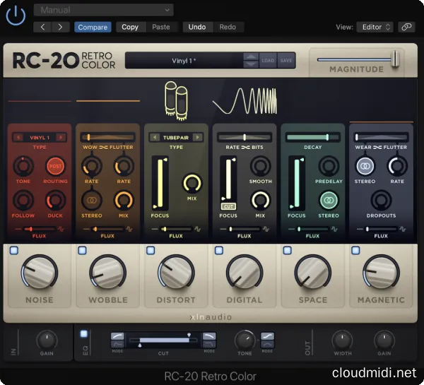 复古色彩润色效果器-XLN Audio RC-20 Retro Color v1.3.5 R2R-win :-1 复古色彩润色效果器-XLN Audio RC-20 Retro Color v1.3.5 R2R-win :-1
