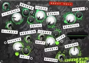 刺耳噪音墙合成器-HALLEY LABS GREAT WALL Plugin WiN