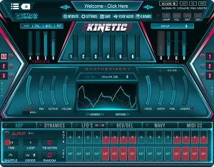 电子合成器-Virtual Wavs Kinetic v2.0 WiN-MAC