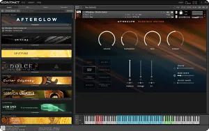 传奇电吉他采样音色-Spitfire Audio Fred Poirier Afterglow KONTAKT