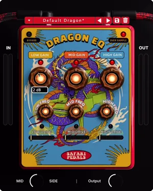 踏板均衡器插件-Safari Pedals Dragon EQ v1.3.66 TCD-win