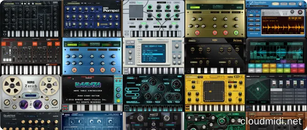 电子合成器和鼓机套装-KORG Gadget 2 Plugins v2.8.0.1 macOS-HCiSO :-1
