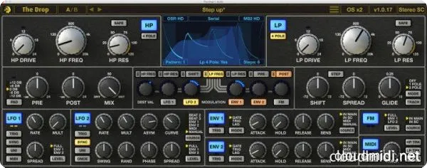 模拟谐振滤波器-Cytomic The Drop v1.8.3 WiN-MAC :-1