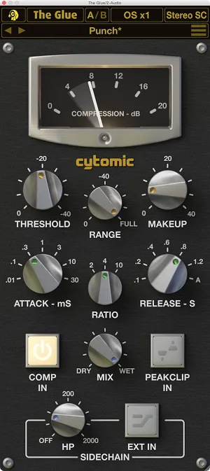 模拟压缩效果器-Cytomic The Glue v1.7.0 WiN-MAC