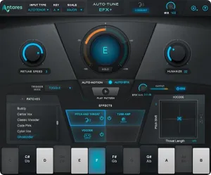 多功能人声效果器-Antares Auto-Tune EFX+ v10.0 CE-win