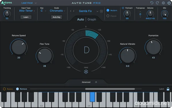 人声自动修音/电音插件-Antares Auto-Tune Pro X v10.3.1 CE-win :-1 人声自动修音/电音插件-Antares Auto-Tune Pro X v10.3.1 CE-win :-1