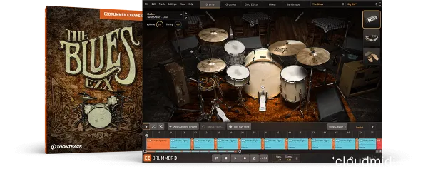 拓展鼓音色-Toontrack The Blues v1.5.1 EZX Soundbank :-1 拓展鼓音色-Toontrack The Blues v1.5.1 EZX Soundbank :-1