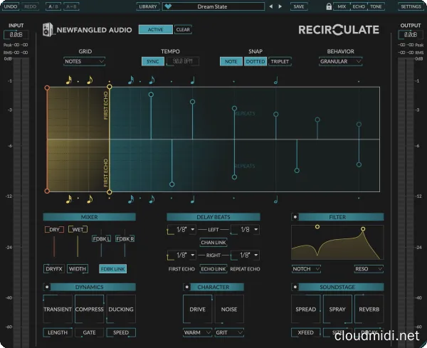 延时回声插件-Newfangled Audio Recirculate v1.0.2 R2R-win :-1