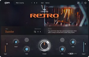 复古多重效果链插件-uJAM Finisher RETRO v1.4.0 WiN-MAC