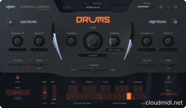 汉斯季默电影鼓音源-uJAM Symphonic Elements DRUMS v1.2.0 U2B Mac-MORiA :-1