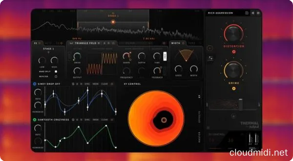 交互失真效果器-Output Thermal v1.2.1 MORiA-mac :-1 交互失真效果器-Output Thermal v1.2.1 MORiA-mac :-1