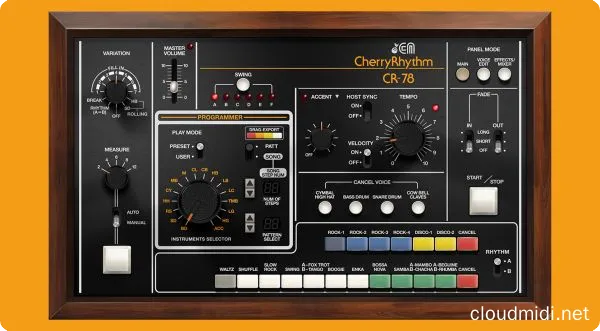 虚拟鼓机插件-Cherry Audio CR-78 v1.0.11.89 R2R-win :-1 虚拟鼓机插件-Cherry Audio CR-78 v1.0.11.89 R2R-win :-1