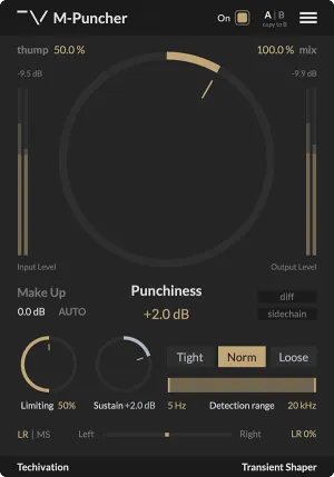 低频瞬态整形插件-Techivation M-Puncher v1.0.0 R2R-win