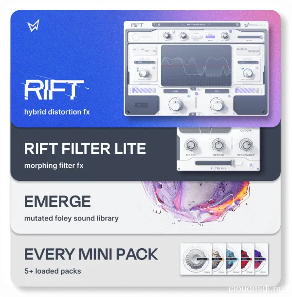 6个混音效果器合集-Minimal Audio Plugins Bundle v2024.2 MacOS :-1 6个混音效果器合集-Minimal Audio Plugins Bundle v2024.2 MacOS :-1