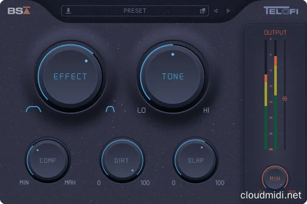 Lo-Fi/电话效果器-Black Salt Audio Telofi v1.1.1 macOS :-1