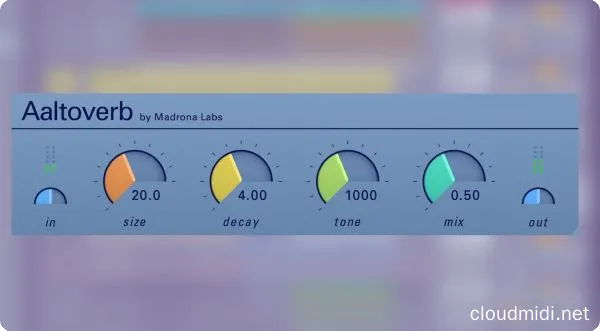 平滑混响插件-Madrona Labs Aaltoverb v2.0.3 macOS :-1