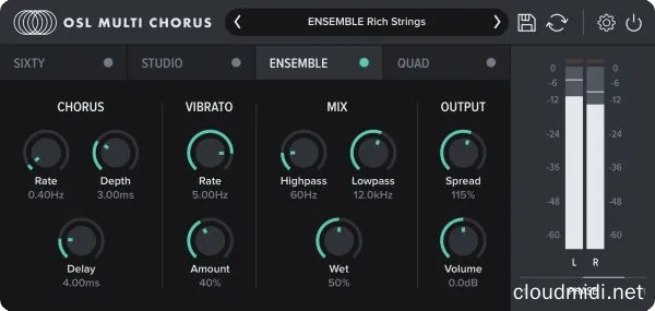 复古合唱效果器-Oblivion Sound Lab OSL Multi Chorus v1.0 R2R WIN-MAC :-1