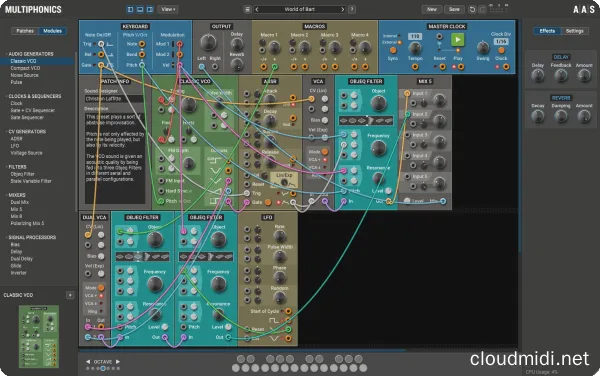 模块化合成器-Applied Acoustics Systems Multiphonics CV-1 v1.1.0 macOS :-1