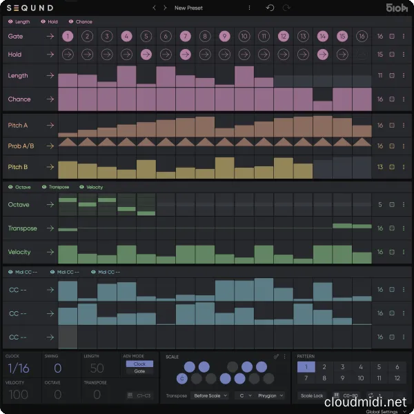 律动生成音序器-510k Arts SEQUND Sequencer v1.0.1 macOS :-1 律动生成音序器-510k Arts SEQUND Sequencer v1.0.1 macOS :-1