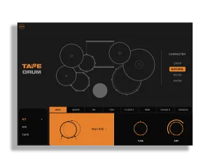模拟磁带机鼓音色-Cult Drum Sounds Tape Drum Kontakt