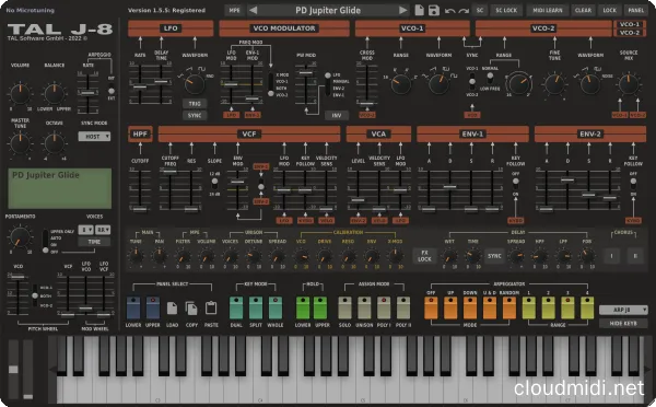 模拟合成器-Togu Audio Line TAL-J-8 v1.8.0 MacOS-MORiA :-1 模拟合成器-Togu Audio Line TAL-J-8 v1.8.0 MacOS-MORiA :-1