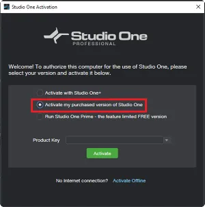 Studio One 6 Windows & macOS 激活失效处理办法
