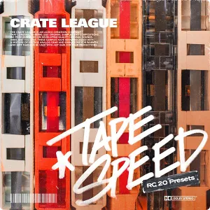 混音插件预设-The Crate League Tape Speed XLN RC-20 Retro Color Preset Pack