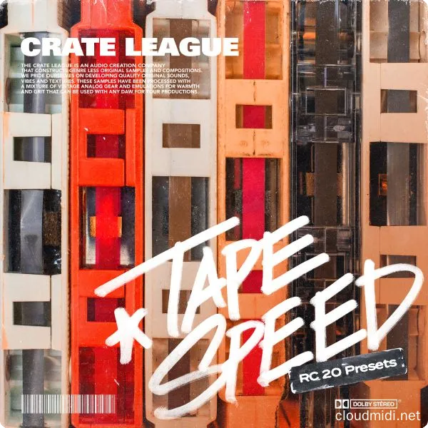 混音插件预设-The Crate League Tape Speed XLN RC-20 Retro Color Preset Pack :-1 混音插件预设-The Crate League Tape Speed XLN RC-20 Retro Color Preset Pack :-1