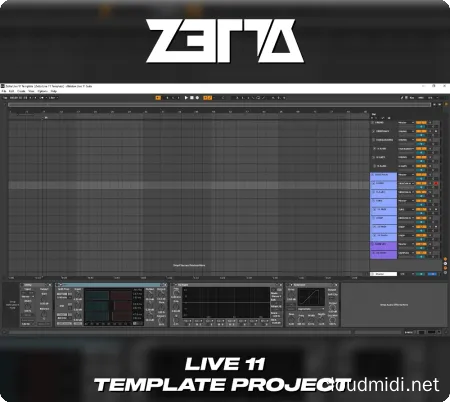 工程模版-Zetta Ableton Live 11 Template Project :-1 工程模版-Zetta Ableton Live 11 Template Project :-1