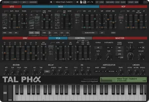 模拟合成器-Togu Audio Line TAL-Pha v1.2.6 MacOS-MORiA