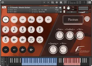 电吉他效果音色-David Forner El Dorado Master Guitars Kontakt