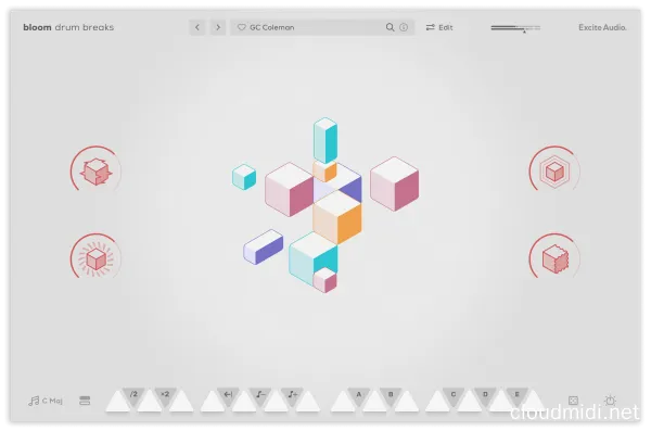 鼓点生成器-Excite Audio Bloom Drum Breaks v1.0.1 R2R WiN-MAC :-1 鼓点生成器-Excite Audio Bloom Drum Breaks v1.0.1 R2R WiN-MAC :-1