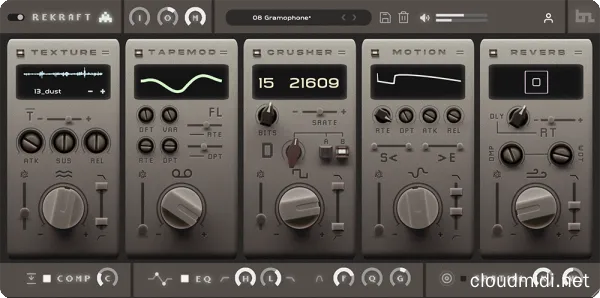低保真/复古效果器-BeatSkillz Rekraft v1.0.2 R2R-win :-1 低保真/复古效果器-BeatSkillz Rekraft v1.0.2 R2R-win :-1