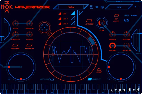 未来主义合成器-MOK Waverazor v2.7.3 R2R WiN-MAC-Linux :-1