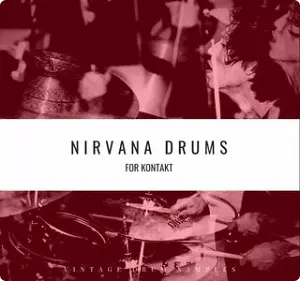 Nirvana乐队鼓采样音色-Vintage Drum Samples Nirvana Drums Kontakt