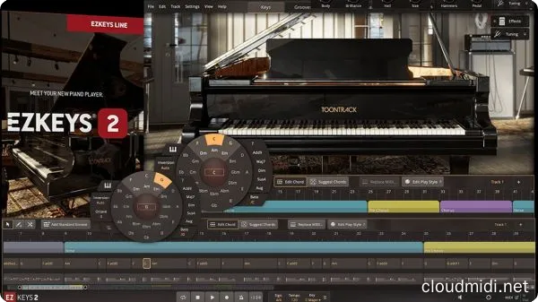 虚拟钢琴主程序-Toontrack EZkeys v2.0.5 CE WiN-MAC :-1 虚拟钢琴主程序-Toontrack EZkeys v2.0.5 CE WiN-MAC :-1