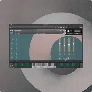 磁带感钢琴音色-Wrongtools Vinyl Piano Kontakt