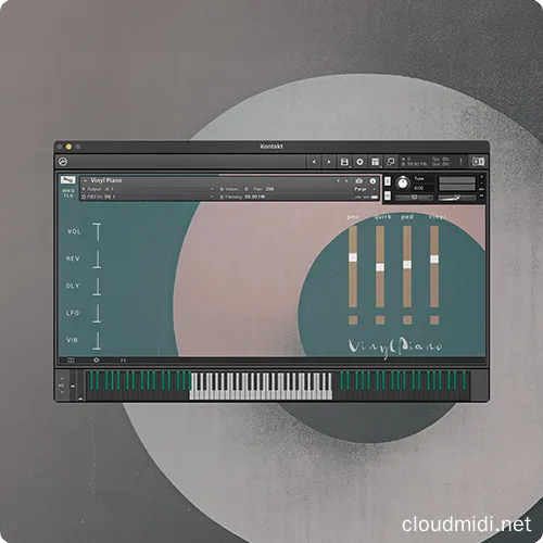 磁带感钢琴音色-Wrongtools Vinyl Piano Kontakt :-1