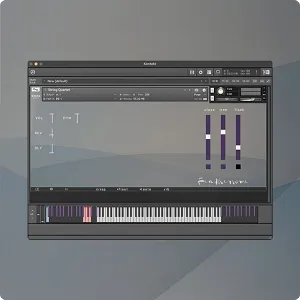 弦乐四重奏音色-Wrongtools Feathersome Strings Kontakt