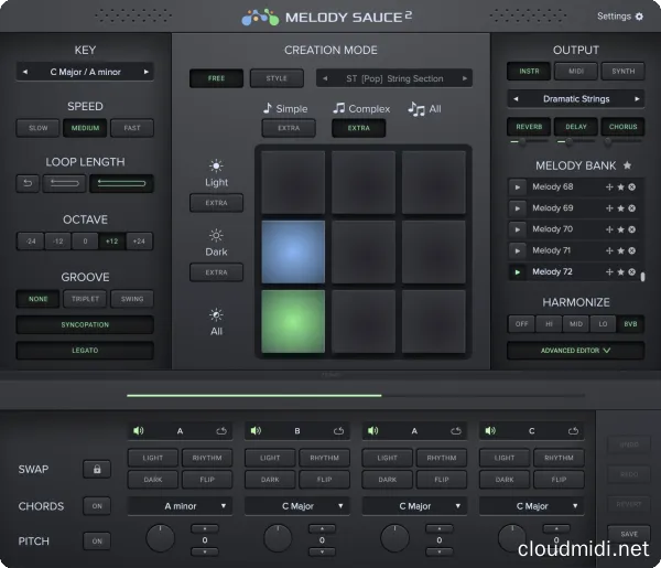 智能旋律生成插件-EVAbeat Melody Sauce v2.1.5 macOS-HCiSO :-1