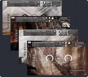 电子吉他&钢琴氛围音色-Green Light District Electronic Textures Vol 1 + 2 Kontakt