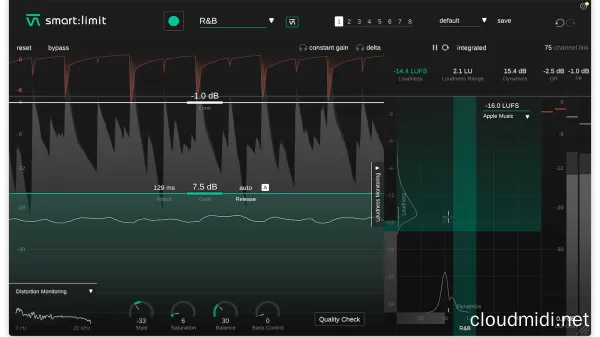 智能限制器-Sonible Smartlimit v1.1.5 WIN-MAC :-1