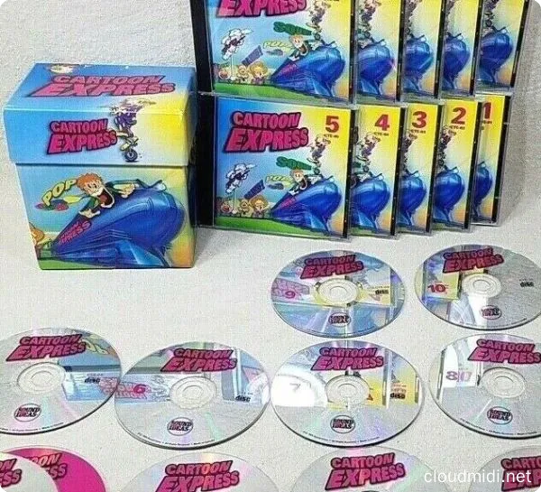 卡通动画音效包-Sound Ideas Cartoon Express WAV :-1