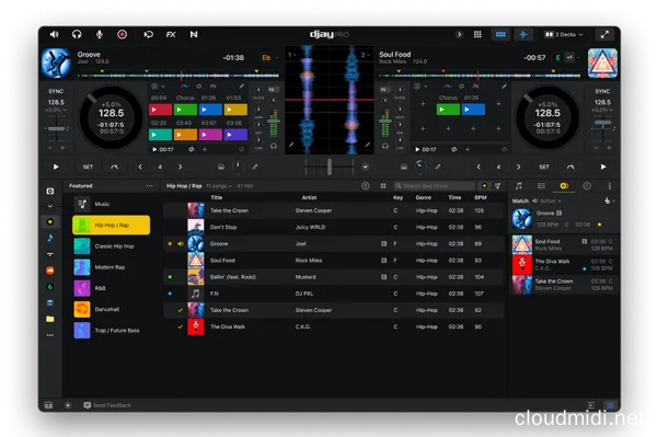 苹果DJ音乐制作软件-Algoriddim djay Pro v5.1.5 macOS-TNT :-1 苹果DJ音乐制作软件-Algoriddim djay Pro v5.1.5 macOS-TNT :-1