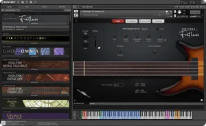 无品贝司音色-Impact Soundworks Shreddage 3 Fretless v1.2.2 Kontakt