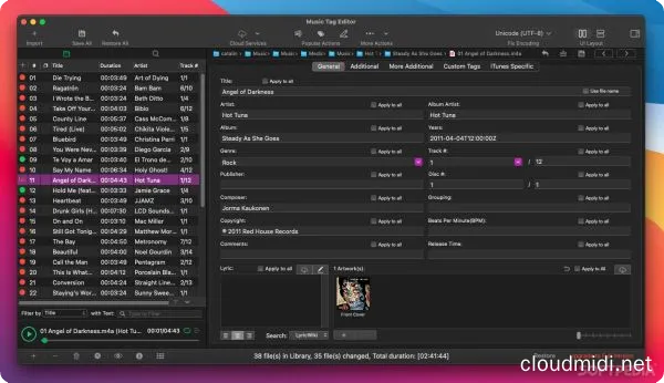 音乐标签编辑软件-Music Tag Editor v8.0.0 macOS :-1