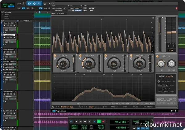 总线动态处理效果器-Plugin Alliance ADPTR Sculpt v1.3.0 R2R-win :-1 总线动态处理效果器-Plugin Alliance ADPTR Sculpt v1.3.0 R2R-win :-1