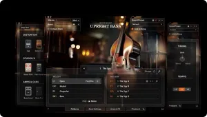 立式原声贝司音色-Native Instruments Session Bassist Upright Bass Kontakt